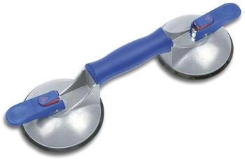 Bohle Veribor Blue Line Saugheber mit 2-Kopf-Alukörper, Tragfähigkeit 60 kg (BO 602.40BL)