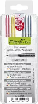 Pica DRY Minen-Set Basis graphit/rot/gelb (4020/SB)