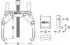 KS Tools Universalabzieher 2-armig 20-170mm (620.3401)
