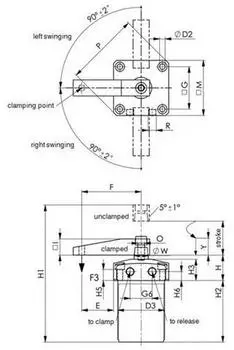 AMF Spanneisen DIN 6314, flach, 22x200mm, Verg&uuml;tungsstahl (70086)