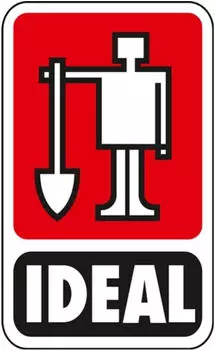Ideal Brechstange rund mit Spitze und gebogener Klaue 1250x30mm (WEG10721)