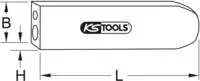 Ks Tools Nietzieher/Nietkopfsetzer 129.2218