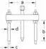 Gedore Abziehvorrichtung Trennmesser 205mm, Spannbereich 90-300mm (8017980)