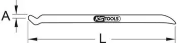 KS Tools BRONZEplus Montierhebel 500mm (963.9788)