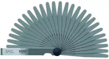 Vogel F&uuml;hlerlehren-Satz 21 Blatt, 0.05&ndash;2.00mm (411009)
