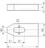 AMF Spanneisen mit Treppenzähnen DIN 6314Z 11x125mm (70235)