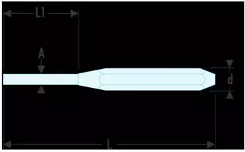 Facom Splinttreiber einteilig, Spitze 5,9mm (248.6)
