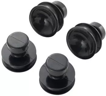 Toolcraft Saugheber 3kg Tragkraft, 4er-Set (484893)