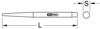 KS Tools Durchgangs-Pa&szlig;dorn 17mm (129.2164)