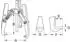 KS Tools Universal-Abzieher 3-armig 18-100mm (630.3601)