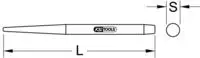 Ks Tools Durchtreiber 129.2165
