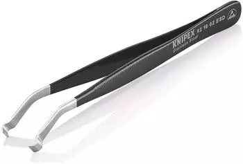 Knipex Positionierpinzette ESD Glatt 120mm (92 16 02 ESD)