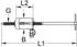 KS Tools Hohlkolben-Hydraulikzylinder mit Spindel, 30t (640.0180)