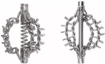 KS Tools Kettenschleuderkopf mit Spike-Kette, 2 Ketten &Oslash;45mm, 22mm (900.2278)