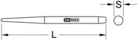 Ks Tools Durchtreiber 129.2169
