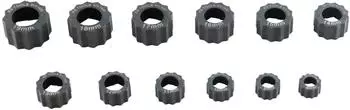 KS Tools Spezial-Muttern-Ausdreher-Satz, 12-tlg. (913.1415)