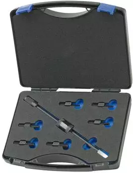Gedore 1.81/K-1 Gewindeadapter-Satz mit Gleithammer 200g, 7-teilig, M4-M12 (1.81/K-1)