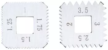 KS Tools Ersatzbacken metrisch f&uuml;r Gewindestrehler 1-2,5mm (150.1431)