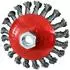 KS Tools Kegelform-Stahldrahtrundbürste rostfrei, 0,5mm, Ø115mm (340.0051)