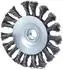 KS Tools Kegelform-Stahldrahtrundbürste, rostfrei, 0,5mm, Ø100mm (340.0050)