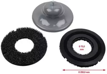 KS Tools Radnabenschleifer-Satz Ø200mm, 3-teilig (100.4090)