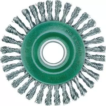 Lessmann Rundbürste Ø115mm VA, 0,5mm Draht, 15000min-¹ (472801EZ)