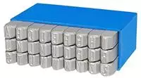 GRAVUREM Schlagbuchstaben-Satz Standard - 5 mm