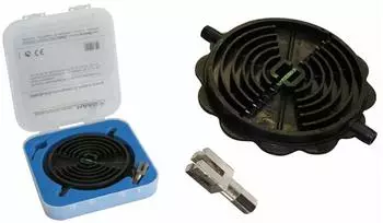 Haas Kard&auml;tsche Multi-Rohrentgrater und Anfaser DN32-110 mit Ratschen-Adapter (7752)
