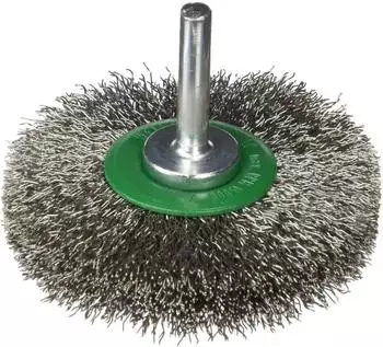 Lessmann Schaft-Rundb&uuml;rste &Oslash;70mm, Edelstahldraht gewellt &Oslash;0,3mm (417.363)