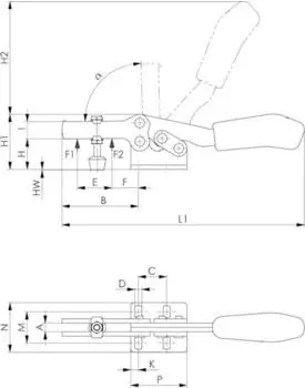 AMF Waagrechtspanner plus Gr&ouml;&szlig;e 2 (551715)