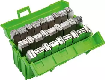 KUKKO Schlagbuchstabensatz 331 Gro&szlig;buchstaben A-Z, 6mm, 27-tlg. (331-006)