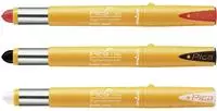 vasalat Pica Sets - 3x Gel Signalmarker wei&szlig;/schwarz/rot