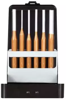 Gedore Splinttreiber-Satz 3-10mm, 6-teilig mit Metallklappkassette (R90200106)