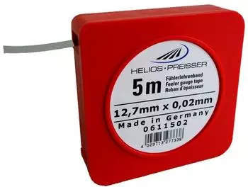 Helios-Preisser F&uuml;hlerlehrenband 0,02x12,7mm 5m in Kunststoff-Dose (0611502)