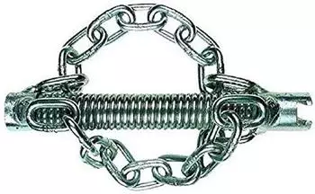 Rothenberger Kettenschleuderkopf 2 glatte Ketten, ohne Ring, Ø50mm (72284)