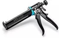 Montagepistole 2K schwarz lack. f&uuml;r Doppelkartuschen 210ml