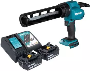 Makita DCG 180 RF Akku Kartuschenpistole 18 V + 2x Akku 3,0 Ah + Ladeger&auml;t