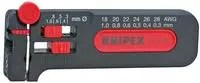 KNIPEX 12 80 100 SB, KNIPEX Mini-Abisolierwerkzeug 100 mm