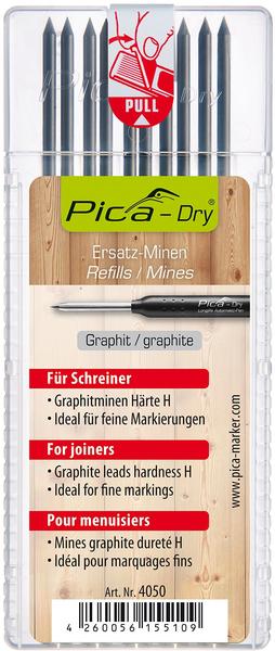 Pica Marker Pica Dry Ersatzminen Graphit Härte H 10 tlg. (4050)