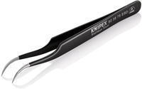 Knipex ESD-Pinzette Sichelform 120 mm schwarz - 92 38 75 ESD