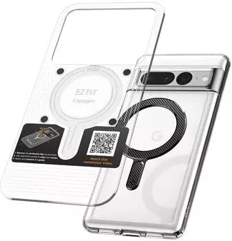 Spigen OneTap MagSafe Magnetic Plate Carbon