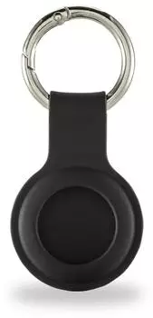 Hama Schl&uuml;sselanh&auml;nger Fantastic Feel f&uuml;r Apple AirTag Schwarz