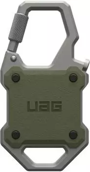 Urban Armor Gear Monarch AirTag H&uuml;lle mit Karabiner, olive (164004117233)
