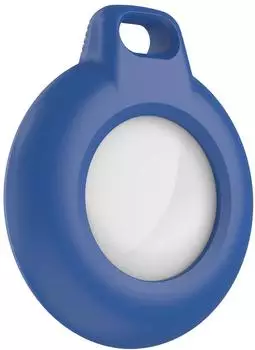 Belkin Secure Holder mit Schl&uuml;sselanh&auml;nger f&uuml;r AirTag, wasserfest, blau (MSC013BTBL)