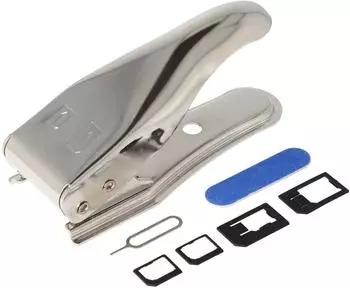 AccuCell SIM-Karten-Stanzer Micro-SIM & Nano-SIM mit Adapter (8006750)