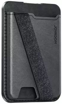 Joyroom JR-ZS432 Magnetisches Wallet MagSafe, schlank, schwarz (JR-ZS432)