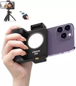 Ulanzi CapGrip LED Smartphone-Griff mit Videolicht (CG02)