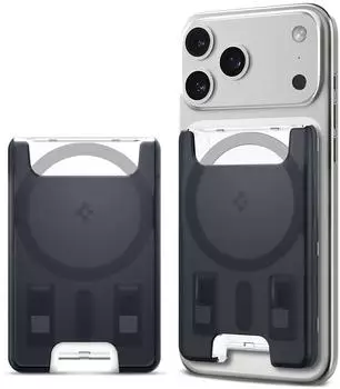 Spigen Classic C1 MagFit Magnet-Wallet 3 Karten MagSafe & Pixelsnap (AFA07398)