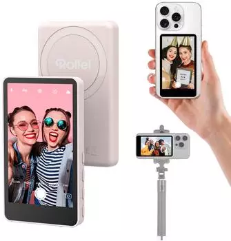 Rollei Easy Creator Selfie Monitor Pink