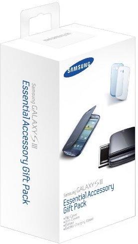 Samsung Galaxy S3 Starter-Kit pebble-blue